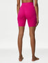 Cotton Rich Ribbed Shorts